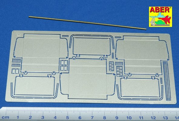 Aber 35194 Russian heavy tank KV-1, KV-2 - vol. 4 - additional set - tool boxes early type for early fenders 1/35 – imagen 2