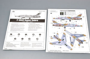 Trumpeter 01648 F-100C Super Sabre 1/72 – imagen 4