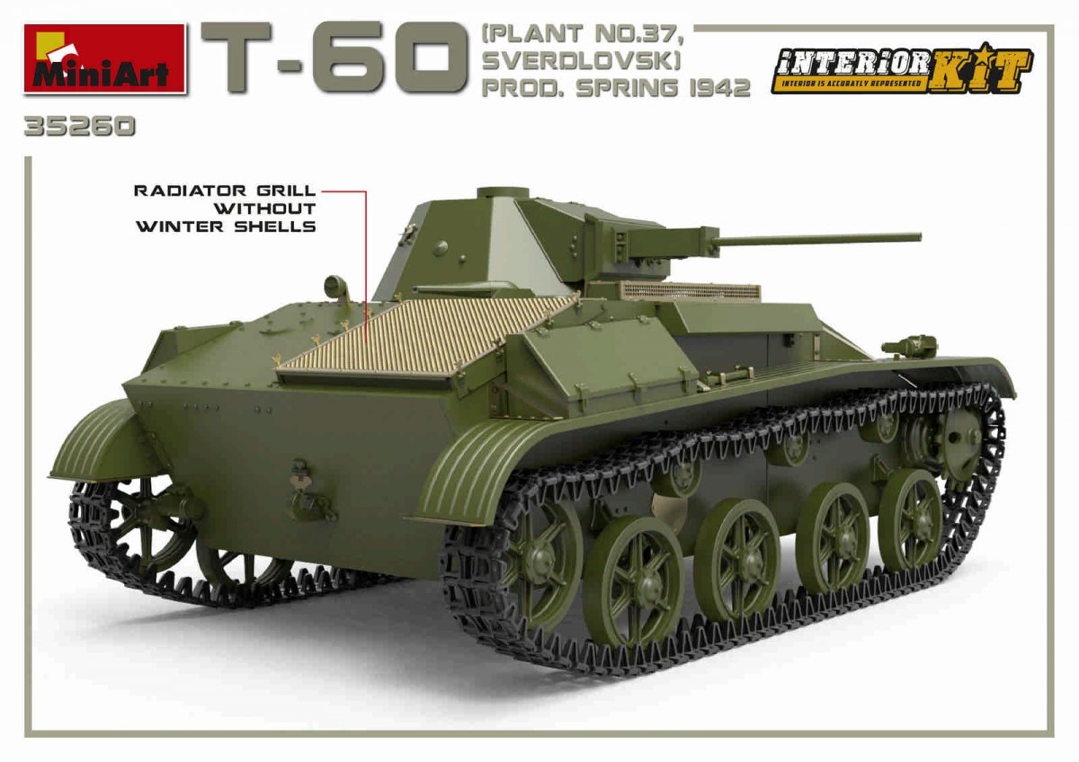 MiniArt 35260 T-60 PLANT N.37, SVERDLOVSK PROD. SPRING 1942. INTERIOR KIT 1/35 – Bild 10