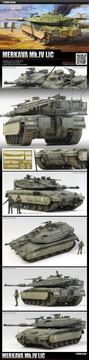 Academy 13227 MERKAVA Mk.IV LIC 1/35 – immagine 2