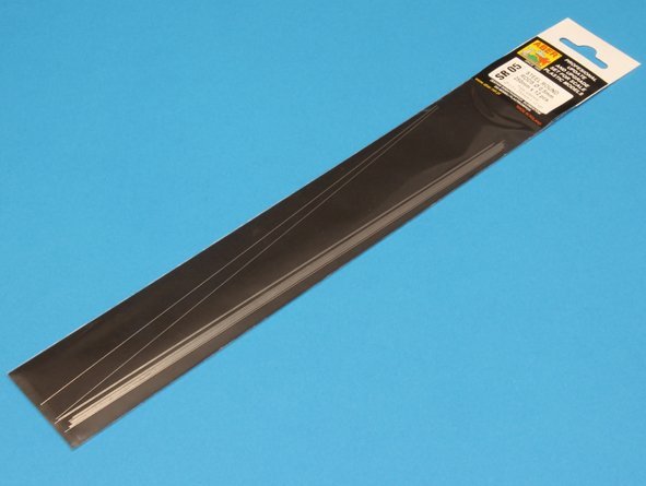 Aber SR05 Steel round rods 0,5mm length 250mm x12 pcs. – imagen 3
