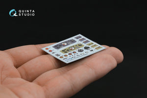 Quinta Studio QD35078 Sd.Kfz.7 family 3D-Printed &amp;amp; coloured Interior on decal paper (Trumpeter) 1/35 – zdjęcie 9