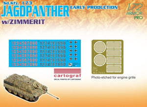 Dragon 7241 Sd.Kfz. 173 JAGDPANT. E.PROD.w/ZIMMERIT 1/72 – Bild 6
