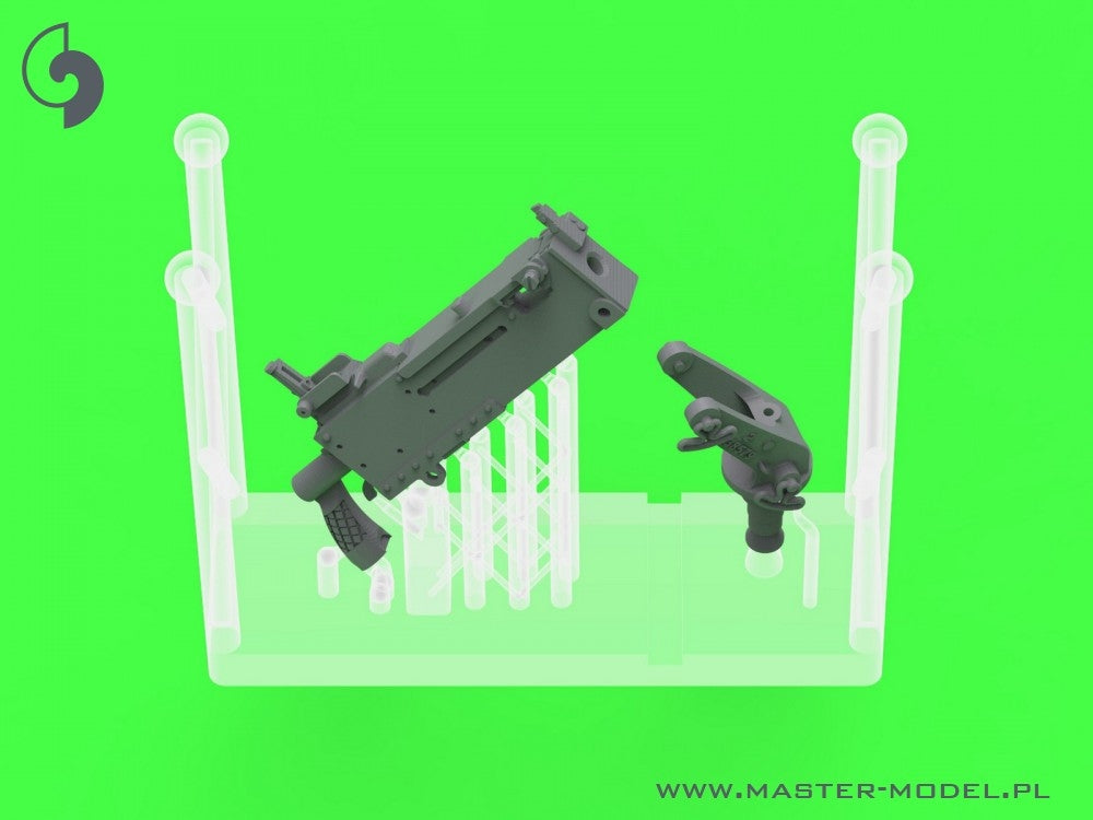 Master GM-35-086 Browning M1919 A4 .30 cal (7,62mm) - karabin maszynowy 1/35 – imagen 11