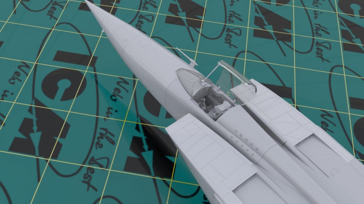 ICM 48904 MiG-25 RBF, Soviet Reconnaissance Plane 1/48 – Bild 3
