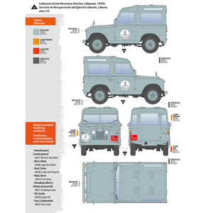 AK Interactive AK35013 LAND ROVER 88 SERIES IIA STATION WAGON 1/35 – imagen 21