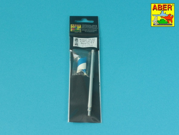 Aber 35L-126N Russian 122 mm D-25T L/43 Tank Barrel for IS-3 1/35