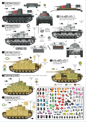 Star Decals 72-A1004 Befehlspanzer # 2 1/72 – imagen 2
