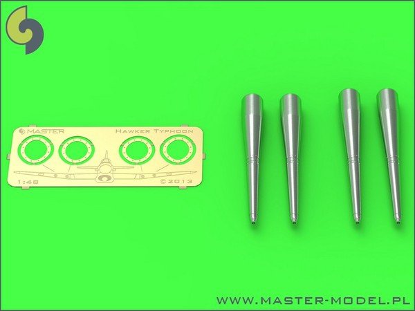 Master AM-48-083 Hawker Typhoon Mk IB late type cannons with covered barrels 1/48