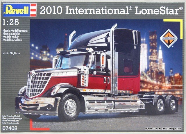 Revell 07408 2010 International Lone Star 1/25