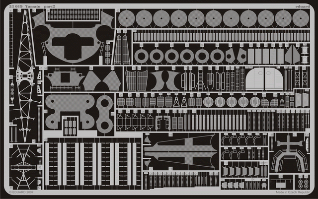 Eduard 53019 Yamato 1/350 TAMIYA – imagen 4