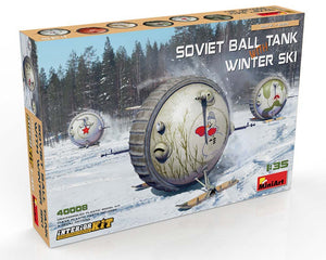 MiniArt 40008 SOVIET BALL TANK w/ WINTER SKI. INTERIOR KIT 1/35 – immagine 2