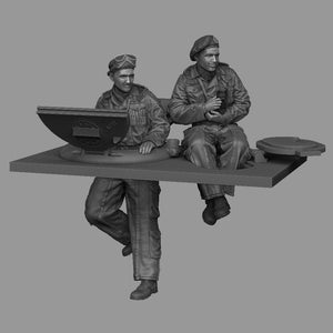 Panzer Art FI35-215 British Sherman tanks turret Pixie suit set 1/35 – imagen 2