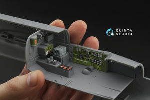 Quinta Studio QDS-32250 A-26C Invader 3D-Printed &amp;amp; coloured Interior on decal paper (Hobby Boss) (with 3D-printed resin parts) 1/32 – imagen 5