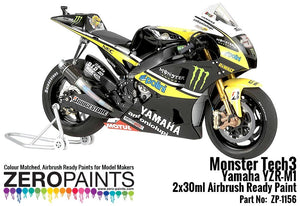 Zero Paints ZP-1156 Monster Tech3 Yamaha YZR-M1 Paint Set 2x30ml – immagine 3