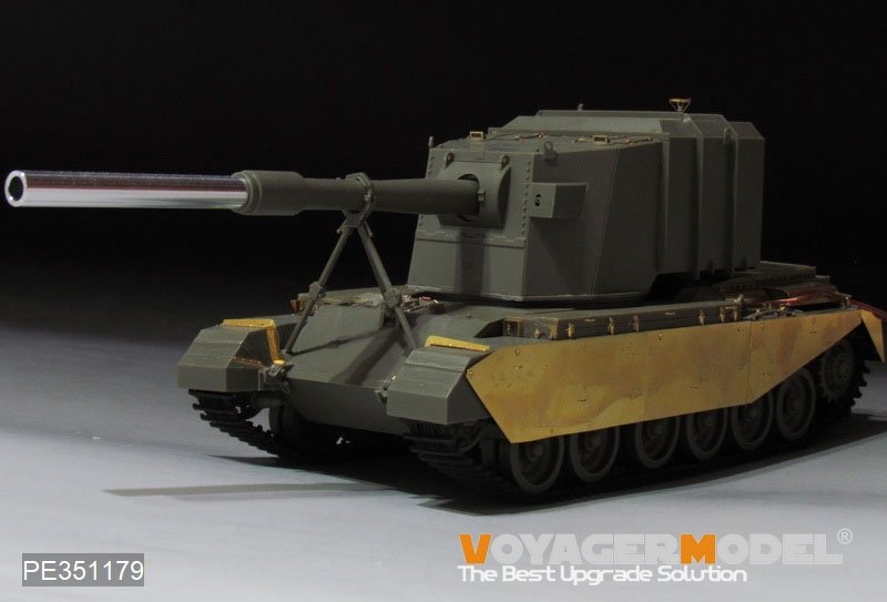 Kit de mise à niveau Voyager Model PE351179 pour char lourd britannique moderne FV 4005 II (pour AFV AF35405) à l&amp;#39;échelle 1/35 – image 5