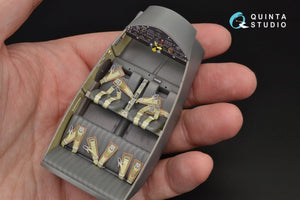 Quinta Studio QD32028 Bf 108 3D-Printed &amp;amp; coloured Interior on decal paper (for Eduard kit) 1/32 – Bild 7