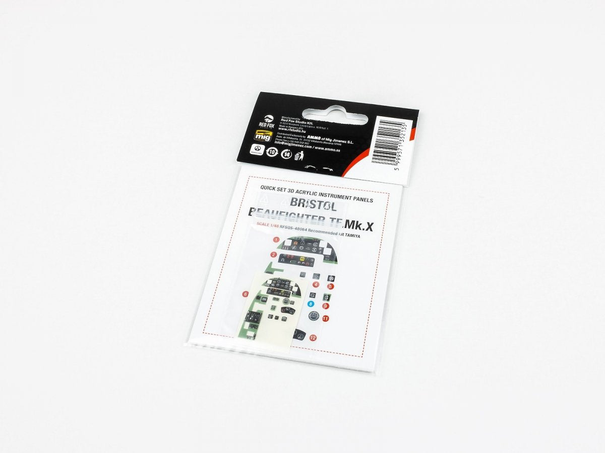 Red Fox Studio QS-48064 Bristol Beaufighter TF.Mk.X Tamiya 1/48 – imagen 2