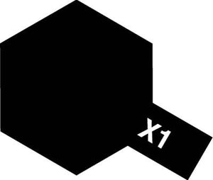 Tamiya X1 Black (81501) Acrylic paint 10ml – Bild 2