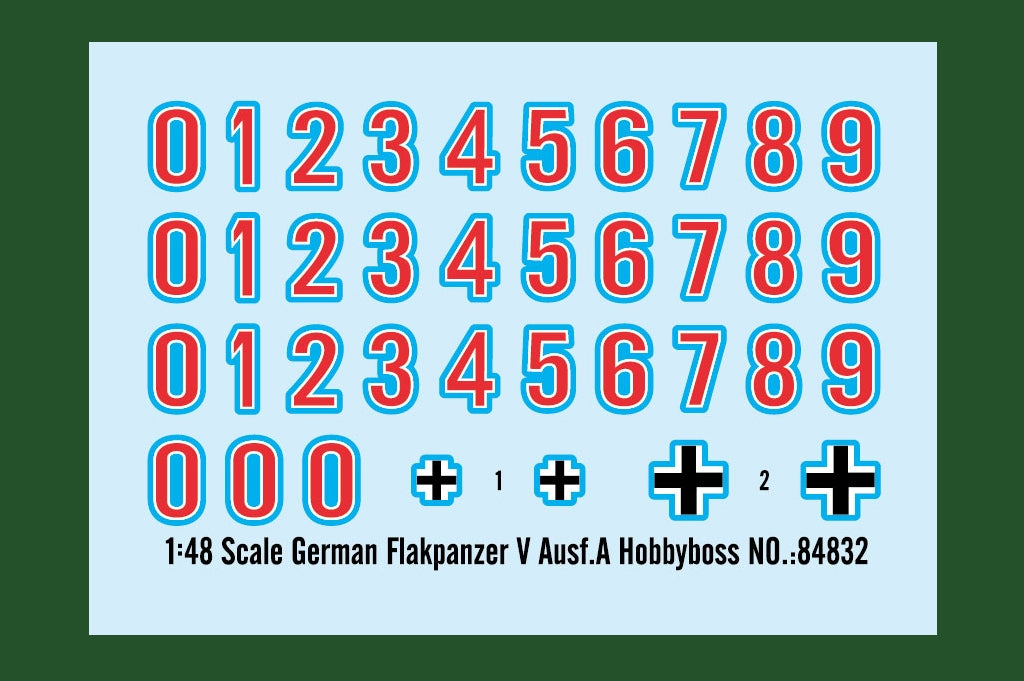 Hobby Boss 84832 German Flakpanzer V Ausf.A 1/48 – imagen 3