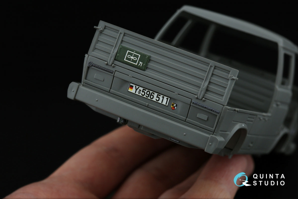Quinta Studio QD35138 Bundeswehr VW T3 Family 3D-Printed &amp;amp; coloured Interior on decal paper (Takom) 1/35 – Bild 7