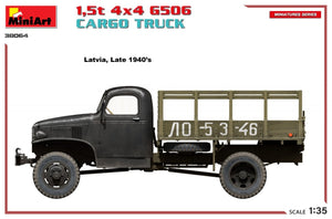MiniArt 38064 1,5t 4×4 G506 CARGO TRUCK 1/35 – imagen 7