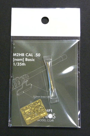 Pontos 35004P1 Ensemble de détails pour mitrailleuse M2HB .50 Cal Vietnam avec canon en métal, échelle 1/35