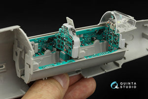 Quinta Studio QDS-32121 MiG-21UM 3D-Printed &amp;amp; coloured Interior on decal paper (Trumpeter) (Small version) 1/32 – Bild 3