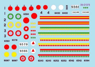 Star Decals 35-C1373 Turkey in WW2 T-26 B tanks and BA-6 armoured cars 1/35 – imagen 2
