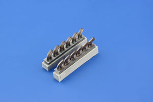 Eduard 632081 P-39Q/ N exhaust stacks KITTY HAWK 1/32 – imagen 6