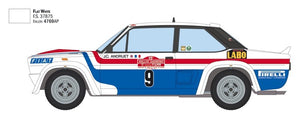 Italeri 3621 Fiat 131 Abarth 1977 Sanremo Rally Winner 1/24 – imagen 4