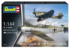 Revell 03770 Messerschmitt Bf109E - Junkers Ju87B Stuka 1/144 – imagen 2