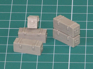 Eureka XXL E-014 Wooden Ammo Boxes for 5 cm Kw.K.39 1/35 – Bild 2