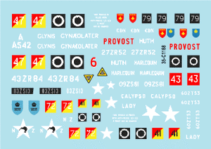 Star Decals 35-C1168 Commonwealth mix - Korean War 1950-53 1/35 – imagen 3