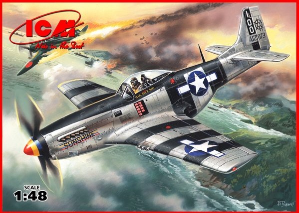 ICM 48154 North American Mustang P-51K 1/48