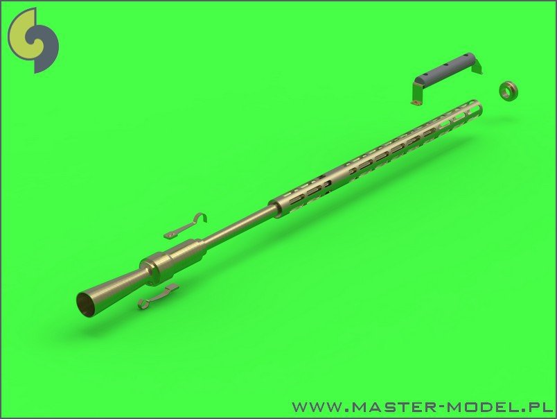 Master GM-35-009 KPV - Russian 14,5mm heavy machine gun - elongated cooling slots - used on ZPU-1/2/4 anti-aircraft systems (1pc) 1/35 – imagen 3
