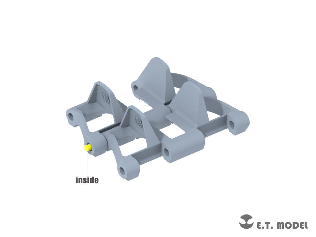 E.T. Model P35-400 WWII German Pz.Kpfw.I Workable Track (3D Printed) For DRAGON/HOBBYBOSS/TAKOM Kit 1/35 – imagen 2
