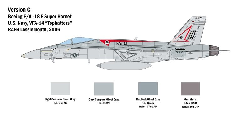 Italeri 2791 F/A-18 E SUPER HORNET 1/48 – Bild 4