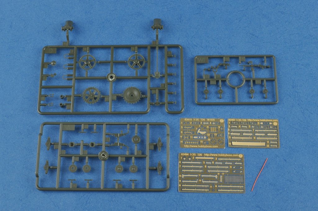 Hobby Boss 83810 Soviet T-26 Light Infantry Tank Mod.1936-1937 1/35 – imagen 7