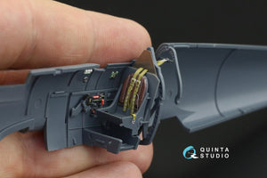 Quinta Studio QD48120 Spitfire Mk.VIII 3D-Printed &amp;amp; coloured Interior on decal paper (Eduard) 1/48 – Bild 8