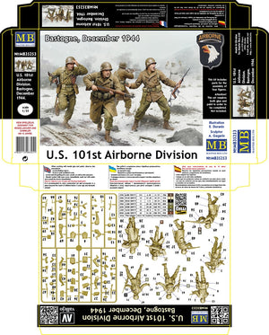 Master Box 35253 U.S. 101st Airborne Division. Bastogne, December 1944 1/35