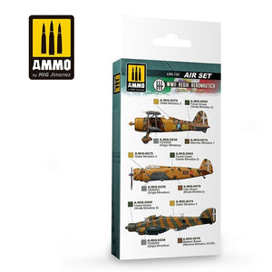 AMMO of Mig Jimenez 7237 WWII Regia Aeronautica – Early Colors 6x17ml – imagen 2
