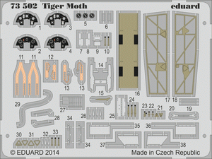 Eduard 73502 Tiger Moth 1/72 AIRFIX