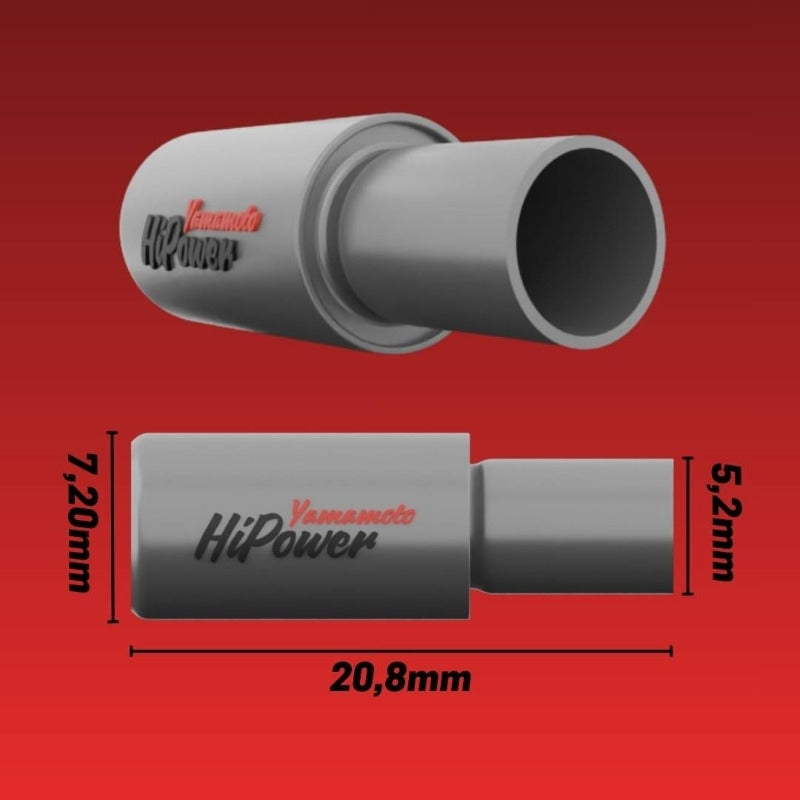 Yamamoto YMPTUN148 Muffler Yamamoto HiPower 1/24