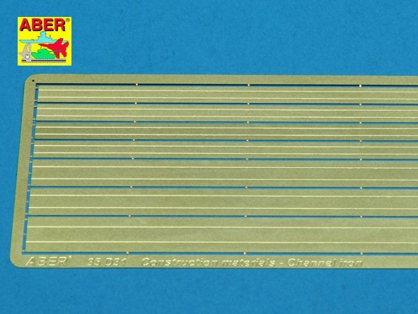 Aber 35D31 Constructions materials - channel irons 1/35