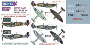 Montex K32224 SPITFIRE MK Vb 1/32