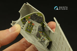 Quinta Studio QD32133 F6F-3 Hellcat 3D-Printed &amp;amp; coloured Interior on decal paper (Trumpeter) 1/32 – Bild 10