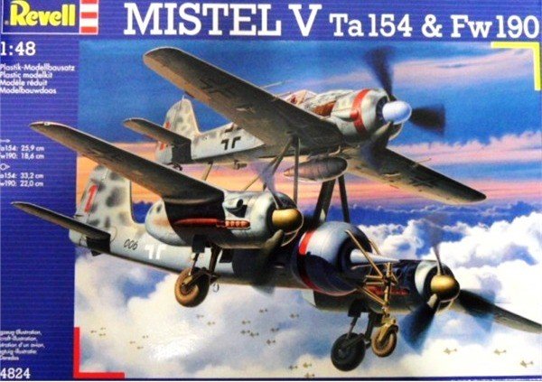 Revell 04824 TA 154 Mistel &amp; Focke Wulf Fw 190 (1/48)