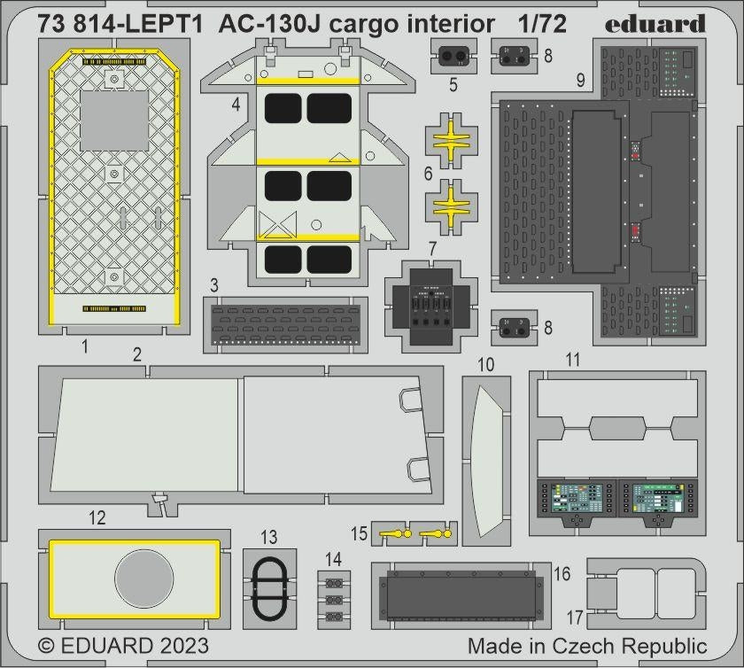 Eduard BIG72179 AC-130J PART II ZVEZDA 1/72 – imagen 3