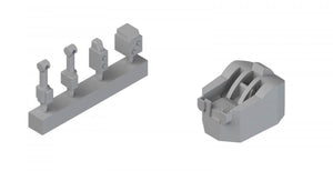 MK1 Design MS-20016 HMS HOOD MAST&amp;amp;RADAR SET 1/200 – imagen 3